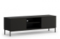 Preview: TV Kommode ERISTO large schwarz für Wohnzimmer | www.artigo.at